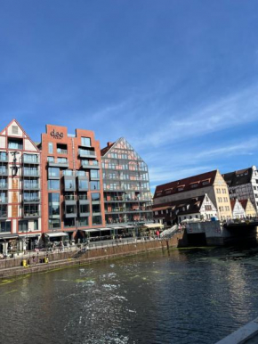 Apartament Chmielna z widokiem na rzekę, Gdansk